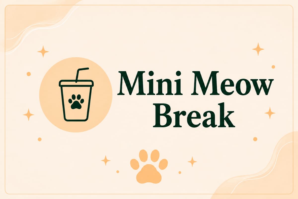 Mini Meow Break