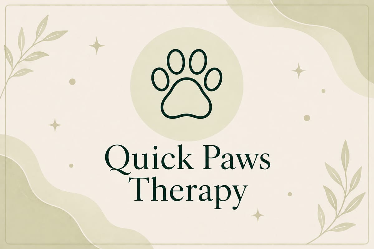 Quick Paws Therapy